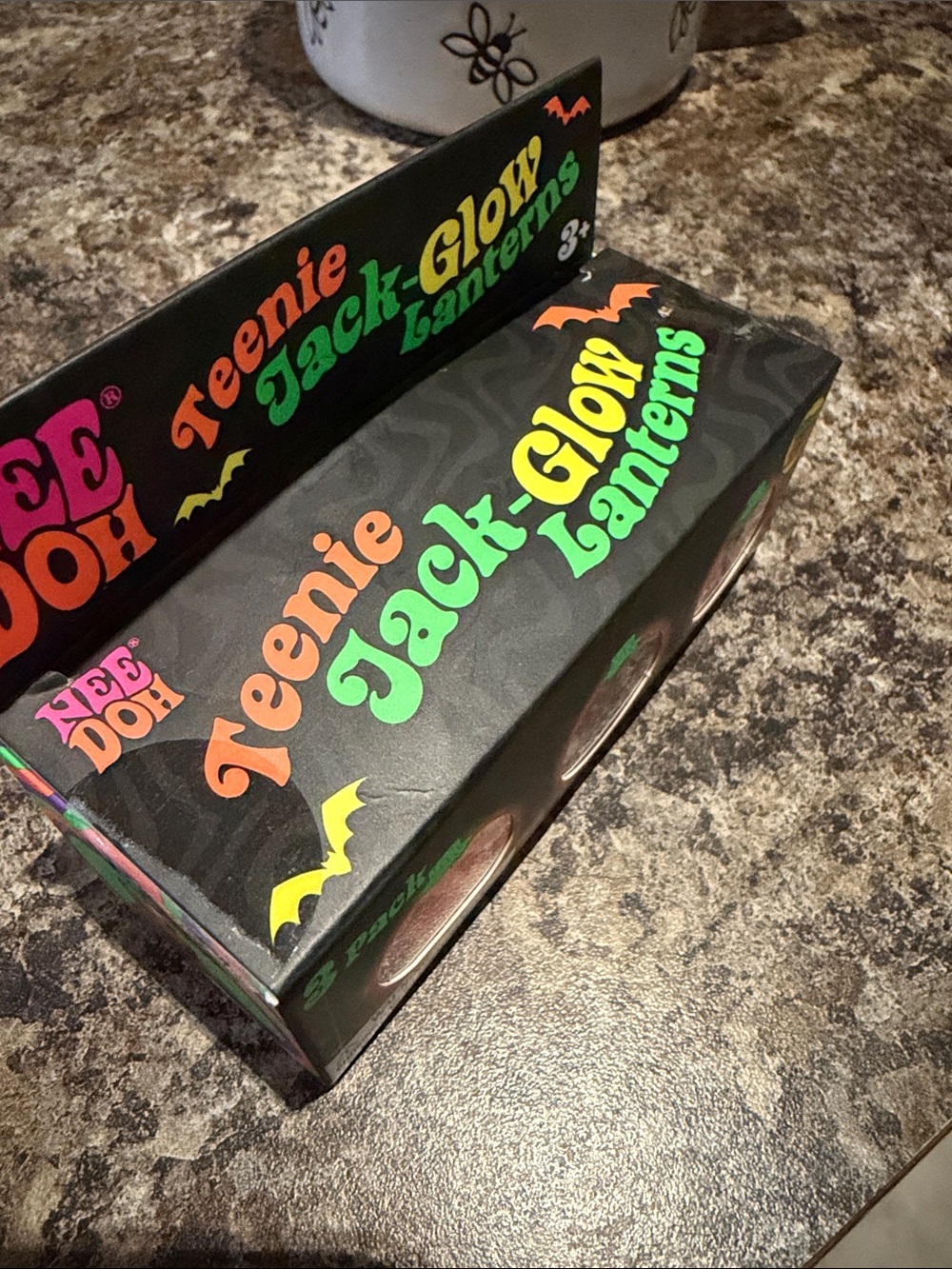 Teenie Jack-Glow Lanterns - Black/Green/Orange